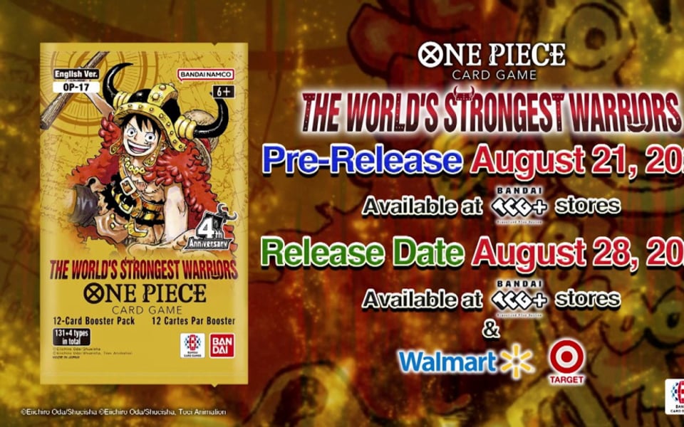 One Piece Card Game The World's Strongest Warriors OP-17 Booster Box