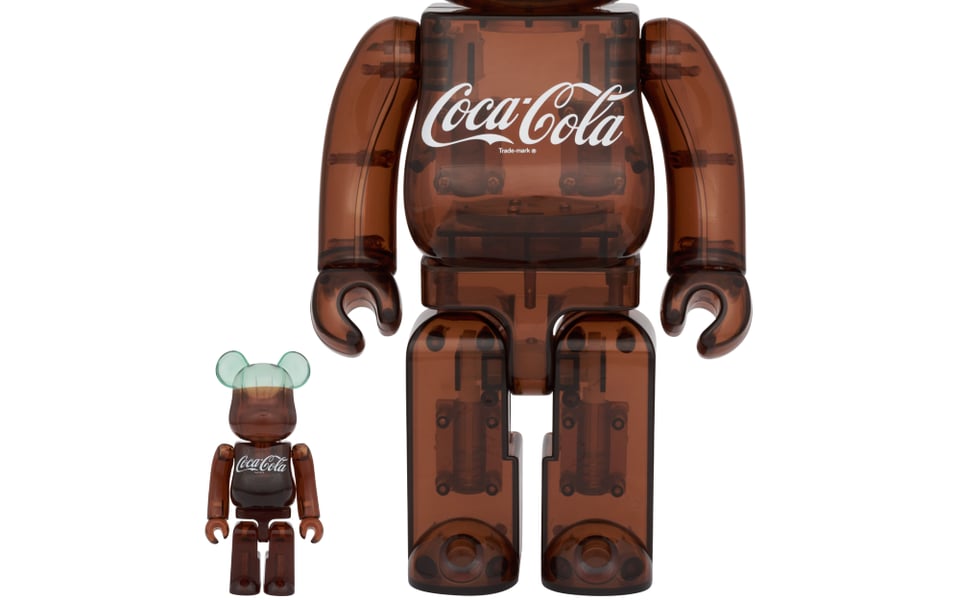 Medicom Toy Bearbrick Coca-Cola 100% & 400% Set