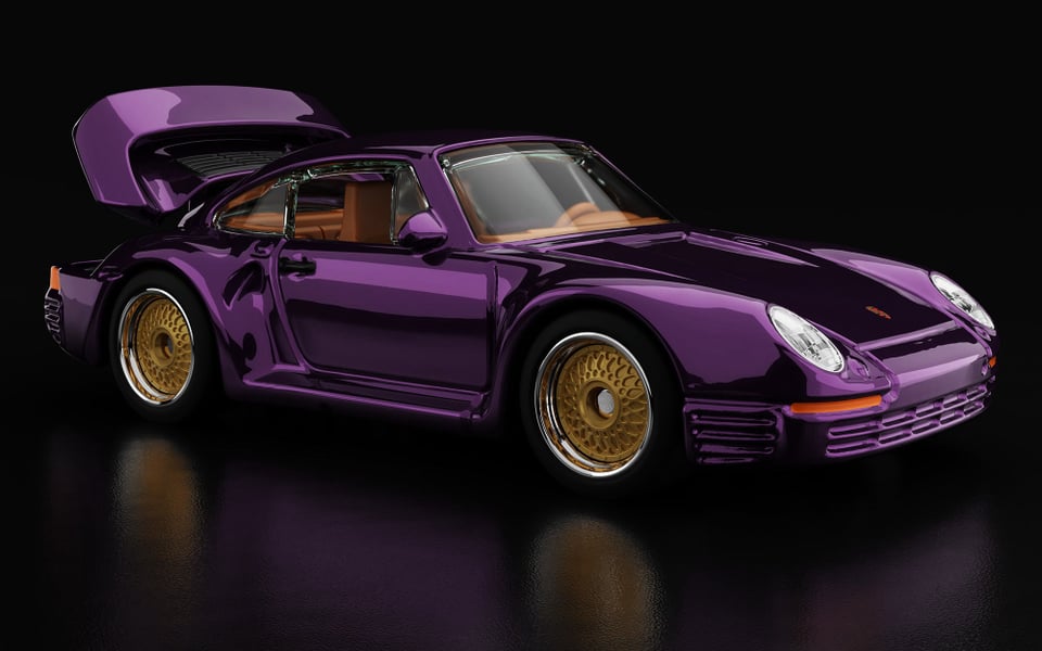 Hot Wheels RLC sELECTIONs Porsche 959 Spectraflame Purple