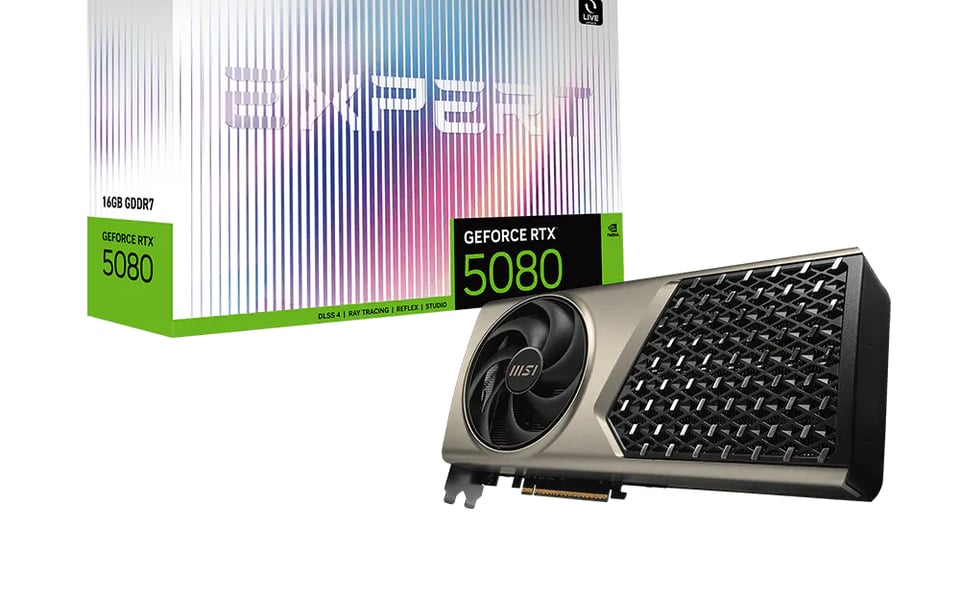 MSI GeForce RTX 5080 16G EXPERT