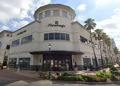 Exterior of Fleming’s Houston — Town & Country