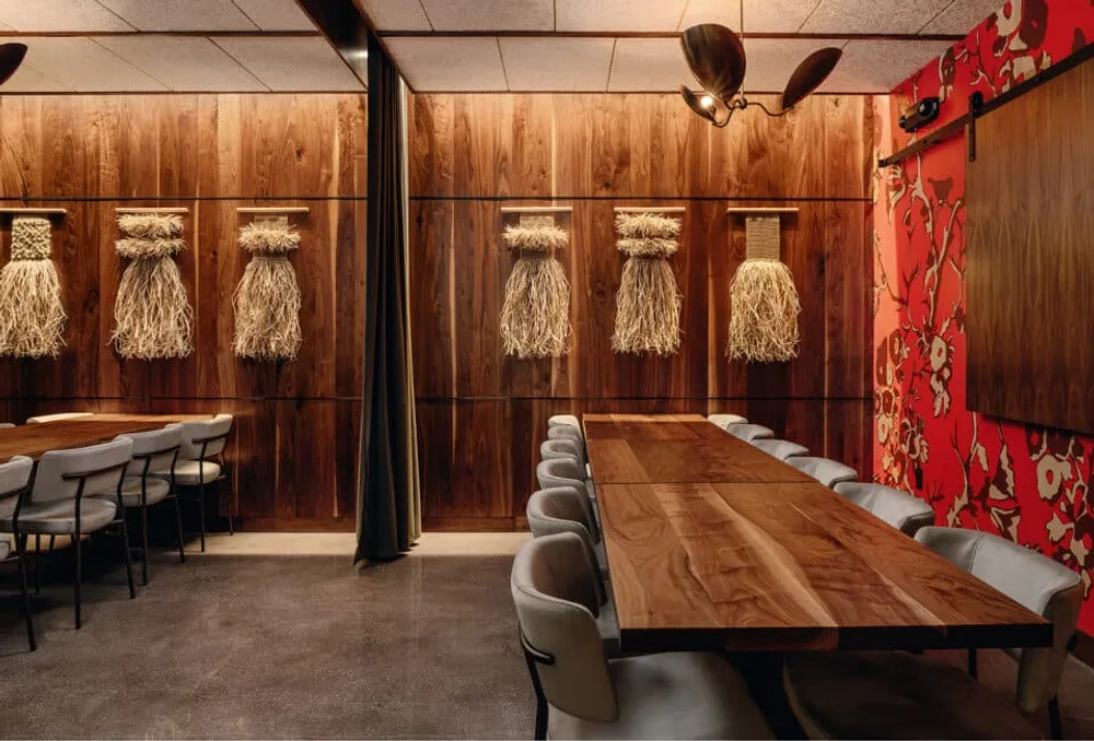 Private dining room at Uchi Miami