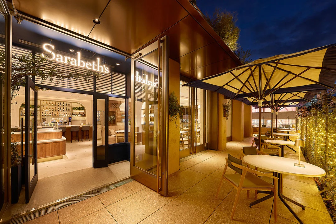 Sarabeth’s — Omotesando — Actual branch entrance and outdoor frontage