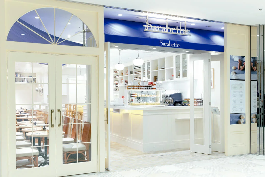 Sarabeth’s — Lumine Shinjuku — Actual branch entrance and outdoor frontage